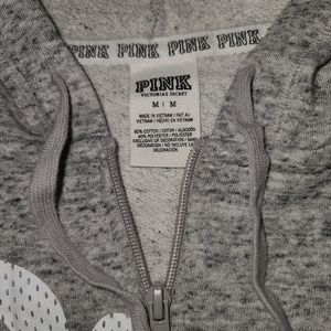 PINK VICTORIA'S SECRET 1/4zip Pullover/Hoodie